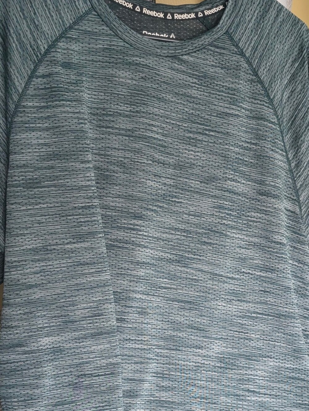 Reebok Grey/Teal Heather Performance Tee(Pick Any 2 Items-Pay For One)